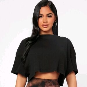 SHEIN petite Crop Top